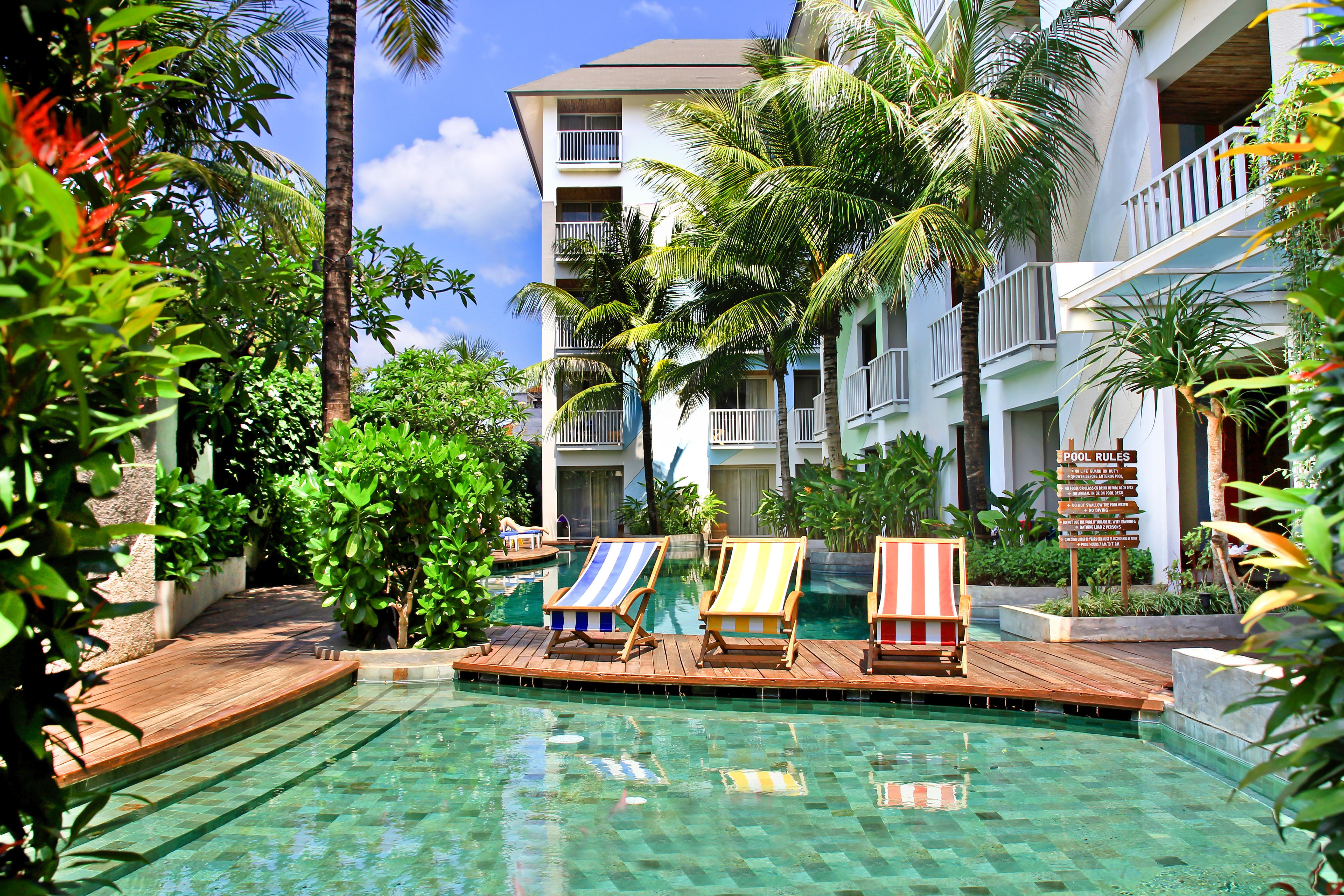 Bliss Surfer Hotel By Tritama Hospitality Legian Exteriér fotografie