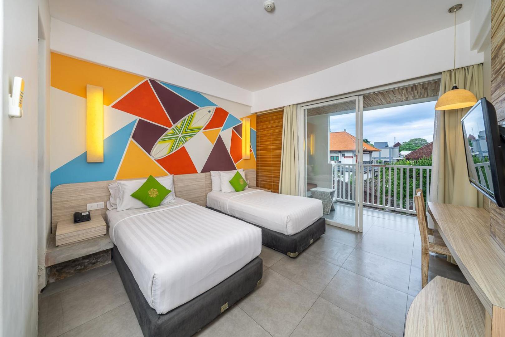 Bliss Surfer Hotel By Tritama Hospitality Legian Exteriér fotografie