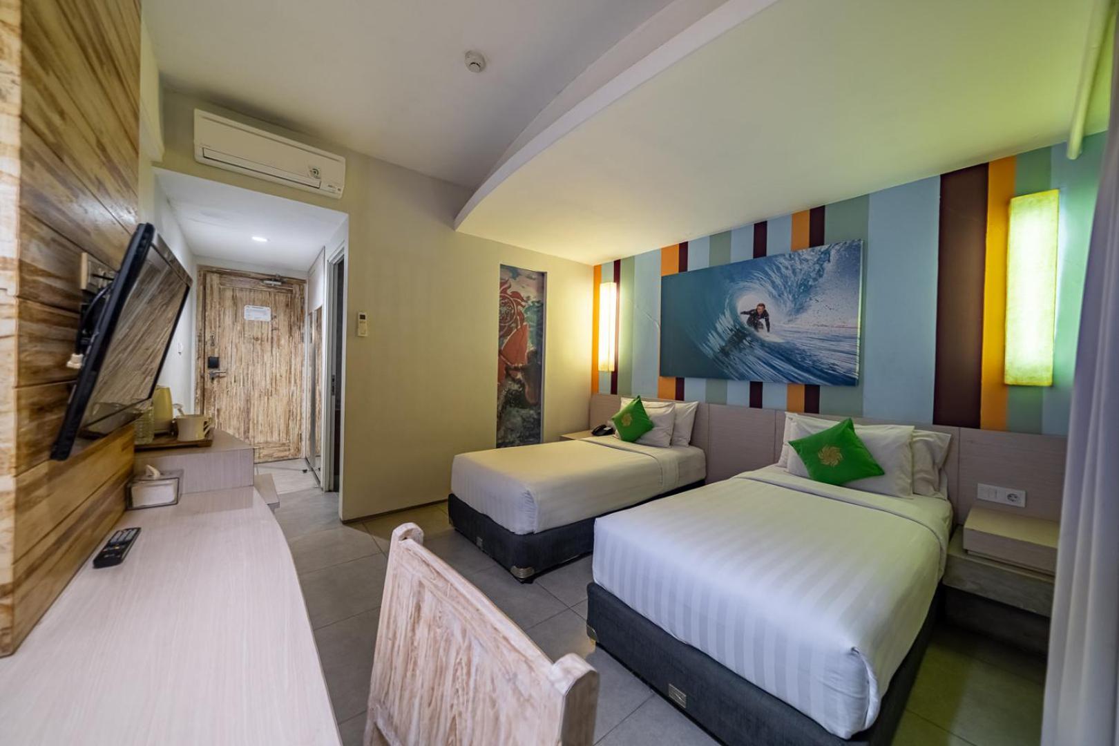 Bliss Surfer Hotel By Tritama Hospitality Legian Exteriér fotografie