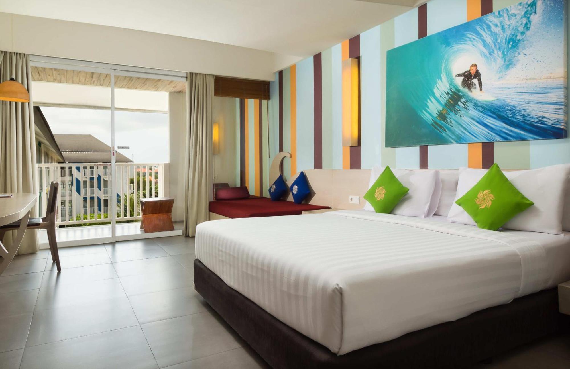 Bliss Surfer Hotel By Tritama Hospitality Legian Exteriér fotografie